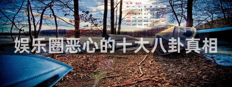 新航娱乐5招商：娱乐圈恶心的十大八卦真相