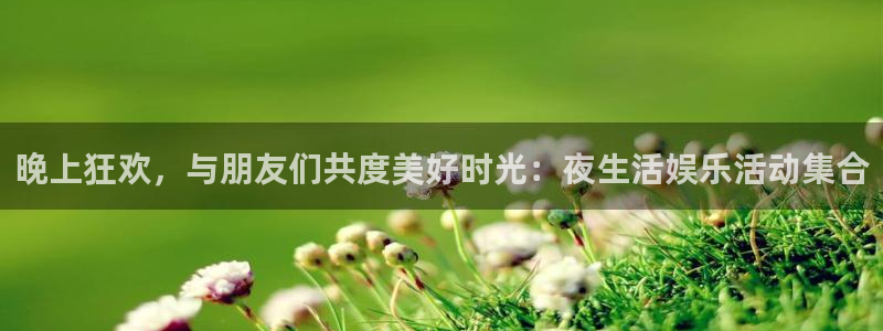 新航娱乐体育：晚上狂欢，与朋友们共度美好时光：夜生活娱乐活动集合